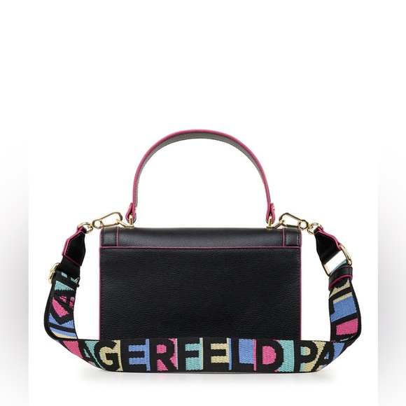 KARL LAGERFELD SIMONE FLAP CROSSBODY - Picture 2 of 6
